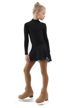 IceDress - Figure Skating Skirts - Harmony (Black With Pearl Blue ) -Online Skating Store 7a78d5a2d71f 36404 81439.1582480331