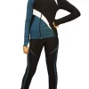 IceDress - IceDress Figure Skating Outfit - Thermal - Split (10% OFF, Size CXL, Turquoise)