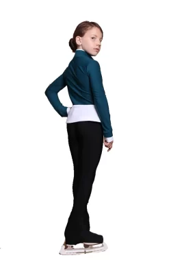 IceDress Figure Skating Outfit - Thermal - Benefit (Mint With White And Black) -Online Skating Store 878d52f68878 05198.1600954802