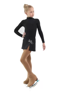 IceDress - Figure Skating Skirts - Rogue (Black With Dragonfly ) -Online Skating Store 9aa3570ec7ab 55511 62639.1582481068