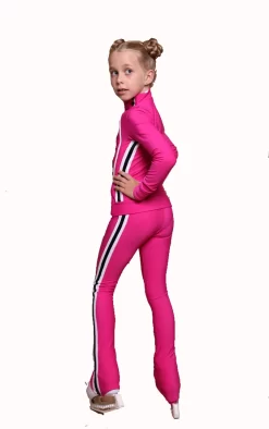 IceDress Figure Skating Jacket - Thermal - Olympus (Fuchsia With White Lamps) -Online Skating Store 9ab21c686310 06837 98274.1601469938