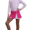 IceDress - Figure Skating Skirts - Rogue (Pink And White)