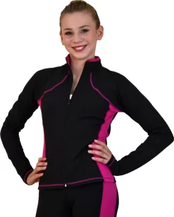 ChloeNoel JS08 Supplex Rider Style Figure Skating Jacket -Online Skating Store JS08 FS small 79738.1666907381