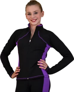 ChloeNoel JS08 Supplex Rider Style Figure Skating Jacket -Online Skating Store JS08 PR small 24314.1666907381