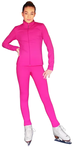 ChloeNoel JS735 Solid Color Elite Figure Skating Jacket W/ Thumb Holes 7 ChloeNoel JS735 Solid Color Elite Figure Skating Jacket W/ Thumb Holes -Online Skating Store JS735 PS711 CP 97458.1655361690