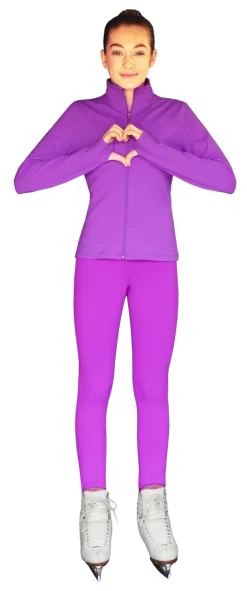 ChloeNoel JS735 Solid Color Elite Figure Skating Jacket W/ Thumb Holes 8 ChloeNoel JS735 Solid Color Elite Figure Skating Jacket W/ Thumb Holes -Online Skating Store JS735 PS711 PW 12396.1655361690