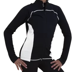 ChloeNoel JT92 Raglan Sleeves Fitted Figure Skating Jacket With Pockets & Thumb Holes -Online Skating Store JT92 WW 53438.1657745094