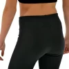 ChloeNoel P622F All Black 3" Waist Band Light Weight Fleece Figure Skating Pants