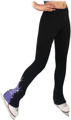 Chloe Noel PS883P Contract Elite Polartec Spiral Fleece Figure Skating Pants With Crystals -Online Skating Store PS883P PW 86696.1655364491