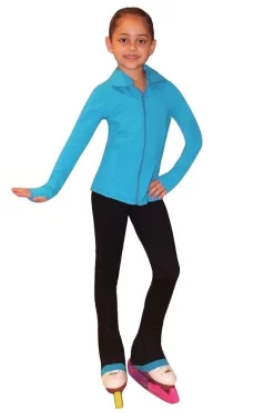 Venetta Junior Turquoise Ice Skating Jacket