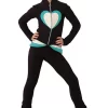 IceDress Figure Skating Outfit - Thermal - Tutti Frutti(40% OFF, Size AM, Black, Turquoise, White)