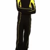 IceDress - Figure Skating Training Overalls - Axel (Black And Yellow)