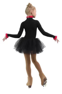 IceDress - Thermal Body (Black With Red Flounce) -Online Skating Store a43939eb9ced 25890 33583 62137.1582510829