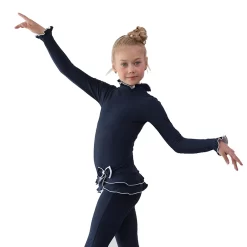 IceDress Figure Skating Outfit - Thermal - Minx (Dark Grey Blue With White) -Online Skating Store ac862e76a471 78722 15817 60019.1582519972