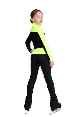 IceDress Figure Skating Outfit - Thermal - Bubble Gum (15% OFF, Size CXL, Black, Fluorescent Lime) -Online Skating Store afb2b89b5b9a 43283.1658143332