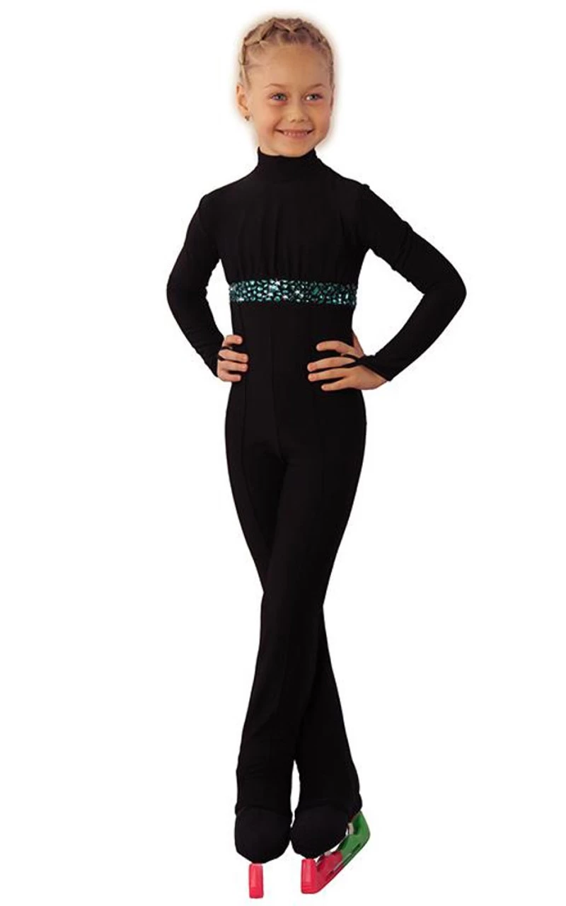 IceDress - Figure Skating Training Overalls -Style (15% OFF, Size CXS, Black) 1 IceDress - Figure Skating Training Overalls -Style (15% OFF, Size CXS, Black)