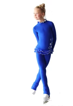IceDress Figure Skating Outfit - Thermal - Minx (CornFlower With White) -Online Skating Store b92b65f1831a 64924 88226.1582481204