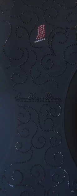 Venetta "Elegance" Figure Skating Jacket VJ503 5 Venetta "Elegance" Figure Skating Jacket VJ503 -Online Skating Store blackevenettaaplique2 23447.1605758795