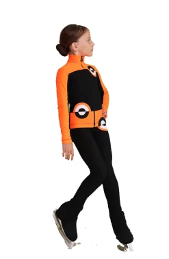 IceDress Figure Skating Jacket - Thermal - Bubble Gum (15% OFF, Size CXL, Black, Fluorescent Orange) -Online Skating Store c47653ddd85a 76906 86363.1653564604