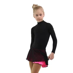 IceDress - Figure Skating Skirts - Harmony (Black With Hot Pink ) -Online Skating Store cb8e472c6cbf 14087 68568 64333.1582511856