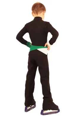 IceDress - Figure Skating Training Overalls For Boys - Skating (Black, Green And White) 5 IceDress - Figure Skating Training Overalls For Boys - Skating (Black, Green And White) -Online Skating Store cbe0f0f65e73 07001 69296.1582437988