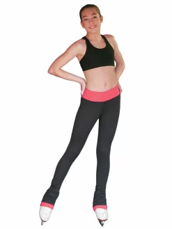 ChloeNoel PS792 3" Waist Band Black/Color Cuffs Elite Figure Skating Pants & Front Pocket & Swarovski Crystal Block 14 ChloeNoel PS792 3" Waist Band Black/Color Cuffs Elite Figure Skating Pants & Front Pocket & Swarovski Crystal Block -Online Skating Store chloenoel coral elite 3 waist band pant w color cuffs front pocket 1 33275.1655362204