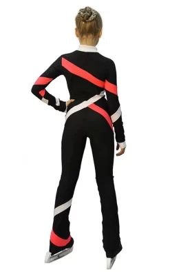 IceDress - Figure Skating Training Overalls - Quad (Black, Coral And White) 7 IceDress - Figure Skating Training Overalls - Quad (Black, Coral And White) -Online Skating Store e3d734973c32 94777 41282.1582488442