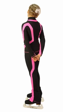 IceDress Figure Skating Outfit - Thermal -Flip (Black With Pink Line) -Online Skating Store ea02992649e5d082b7a8687b2175b730 82371 14652 60696 48016 23287 83357.1582447994