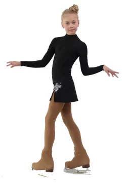 IceDress - Figure Skating Skirts - Rogue (Black With Butterfly ) -Online Skating Store ec80b2af4d01 06032 33150 88362.1582512693