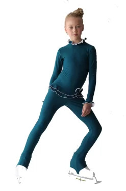 IceDress Figure Skating Outfit - Thermal - Minx (Aquamarine With White) -Online Skating Store ecb485114e4d 21073 91169 27311.1582512931