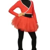 IceDress - Figure Skating Skirts - Tutu (Red)