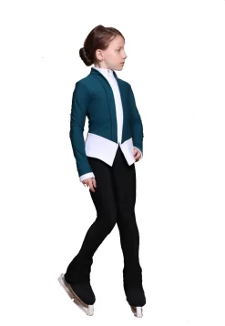 IceDress Figure Skating Outfit - Thermal - Benefit (Mint With White And Black) -Online Skating Store ee9b0a66198f 43153.1600954801