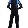 IceDress - Figure Skating Training Overalls - Axel (Blue And Light Blue)