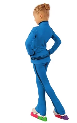 IceDress Figure Skating Outfit - Thermal - Butterfly(Blue With Velvet And Crystals Preciosa) -Online Skating Store f4491e456a70 03782 22786 32664.1582430493