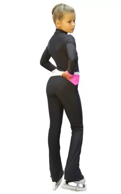 IceDress - Figure Skating Training Overalls - Skating (Dark Grey, Hot Pink And White ) -Online Skating Store f4cf1fe13d8f 55445 54380.1582439024