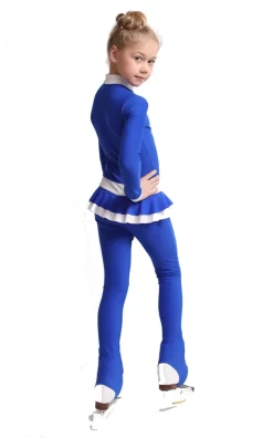 IceDress Figure Skating Overalls - Thermal - Valley (Cornflower With White) -Online Skating Store f5874928d5b1 48457 07206 01296 89638.1582515138