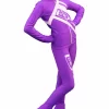 IceDress Figure Skating Outfit - Thermal - IceDress (Purple With White)