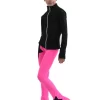 IceDress Figure Skating Outfit - Thermal - Disco Dance (Black With Hot Pink)