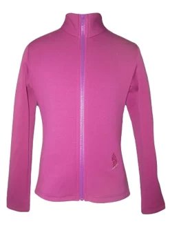 Purple Figure Skating Jacket With "Biellmann" Applique 5 Purple Figure Skating Jacket With "Biellmann" Applique -Online Skating Store frontpurple 16113.1667938464