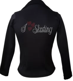 Kami-So Polartec Ice Skating Jacket - I Love Skating 2