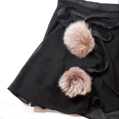 Fluffy Wrap Skirt (Black) -Online Skating Store image 6357a2cf b4a0 4606 9899 deb8d4566dd6 590x 85836.1645619220