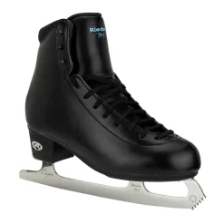 Riedell Topaz Ice Skates (Width D) -Online Skating Store riedell topaz skate black angle xl 05212.1676633354