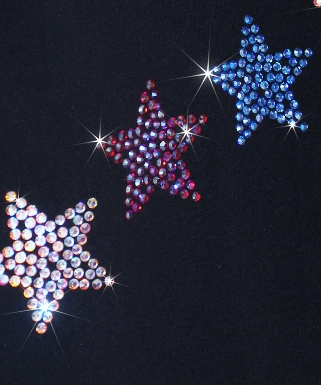 Ice Skating Pants With "USA Spiral Stars " Rhinestones Design (15% OFF, Size AXS) 2 Ice Skating Pants With "USA Spiral Stars " Rhinestones Design (15% OFF, Size AXS) - Image 2