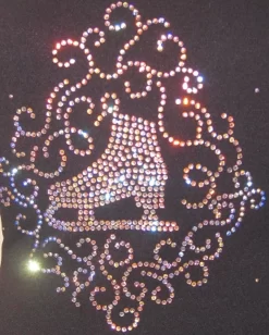 Black Jacket With "Skate & Ornament" -Online Skating Store zoomblackskandornam 14305.1540224516